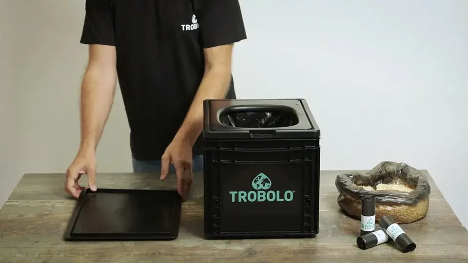TROBOLO BilaBox camping toaleta film z użycia