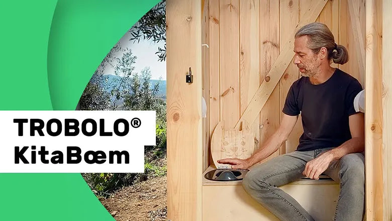 TROBOLO kitaboem toaleta kompostująca dla instytucji wideo 1