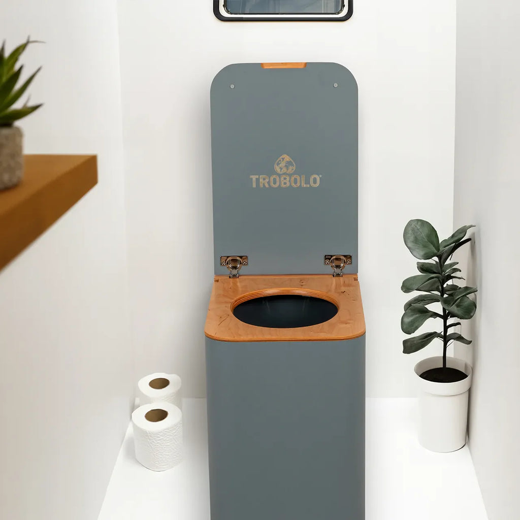 toaleta kompostująca TROBOLO Silvabloem w tiny house