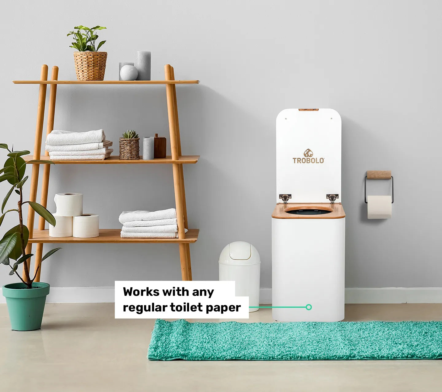 TROBOLO Silvabloem biały 05 regular papier toaletowy